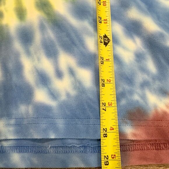 Grateful Dead x Section 119 Shirt Tie Dye Polo Dancing Bear Logo Mens Small - Picture 5 of 7